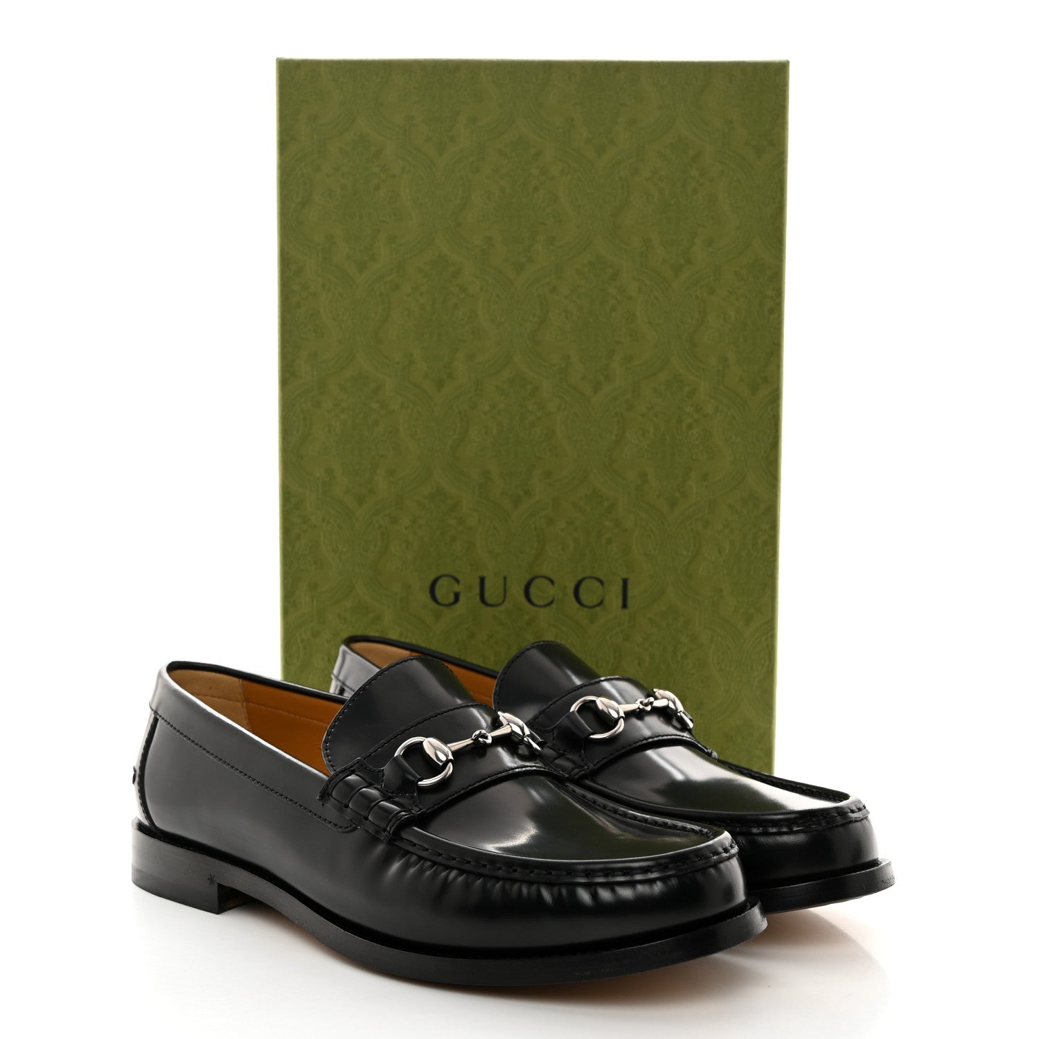 Gucci Calfskin Mens 1953 Horsebit Loafers 11.5 Black 9 of 9