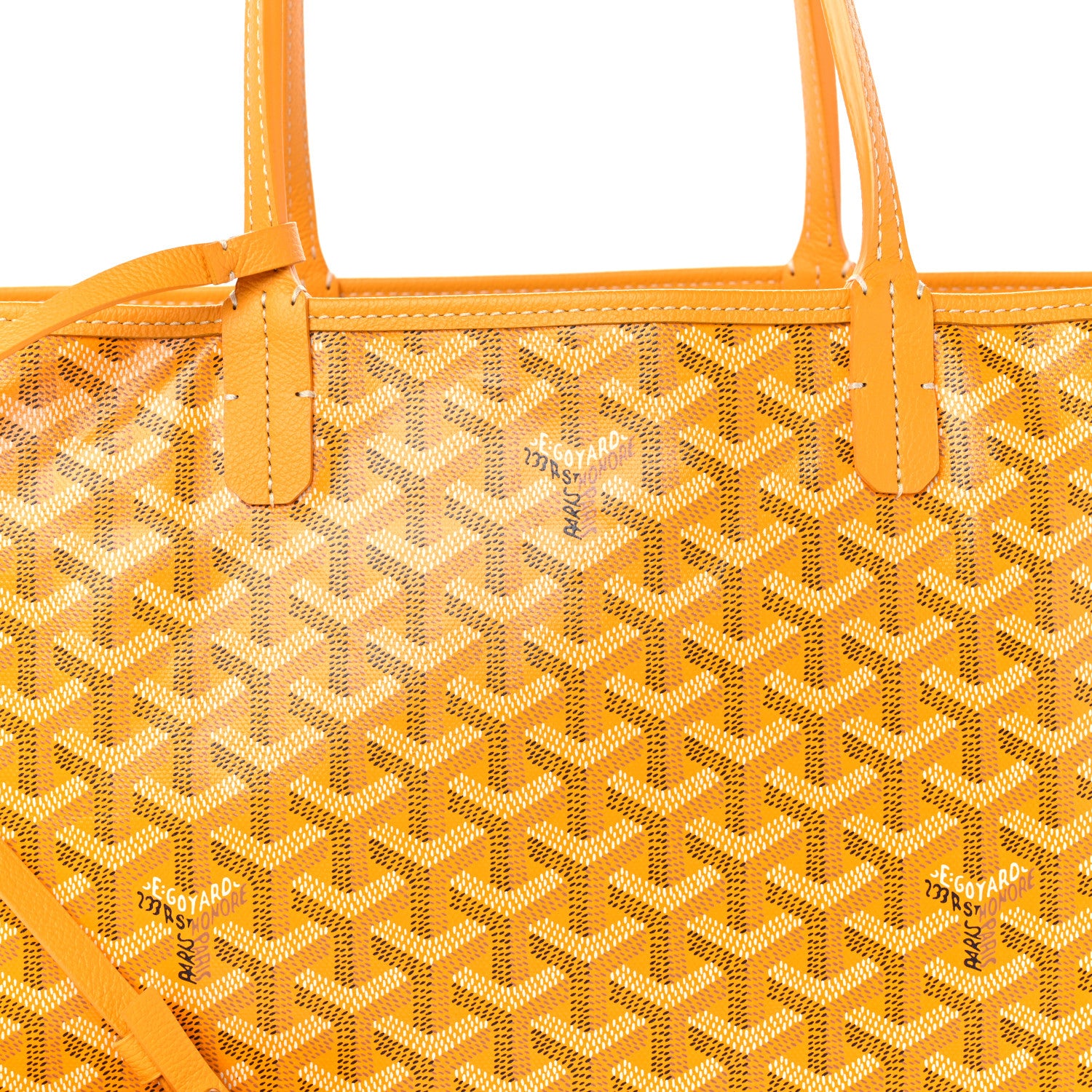 Goyard Goyardine Saint Louis PM Yellow 9 of 11