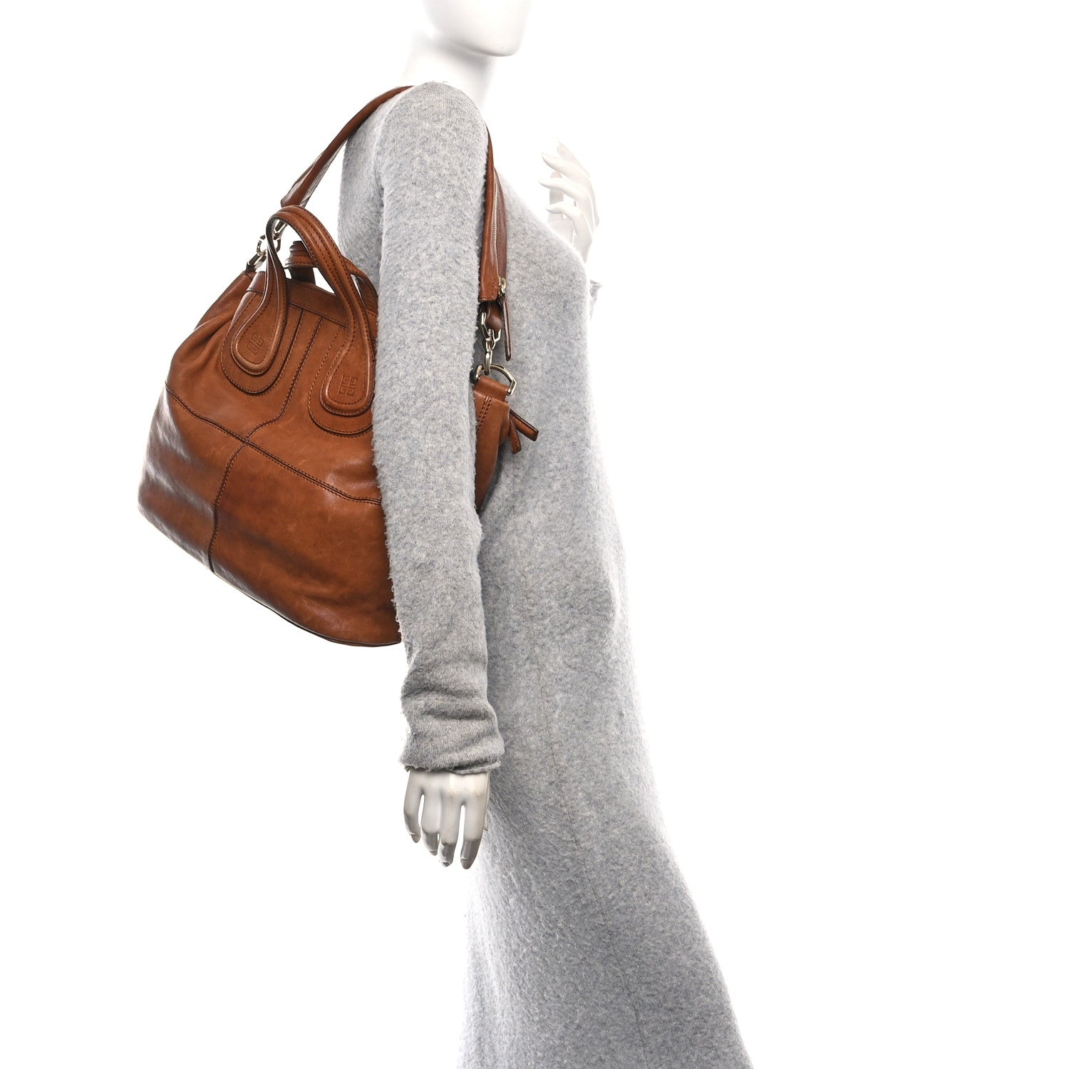 Givenchy Lambskin Large Nightingale Brown 2 of 12
