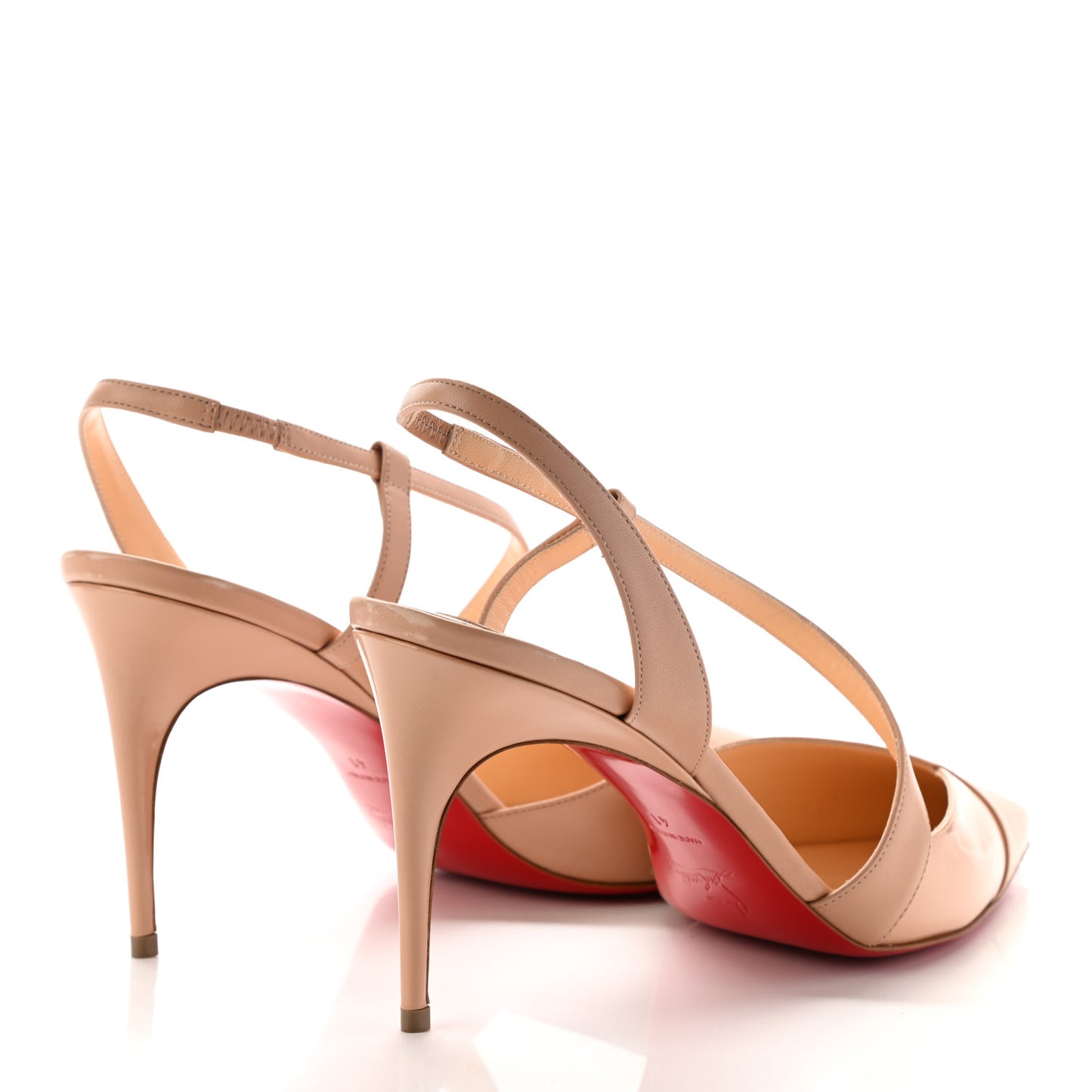 Nappa Patent Platina 85 Pumps 41 Nude