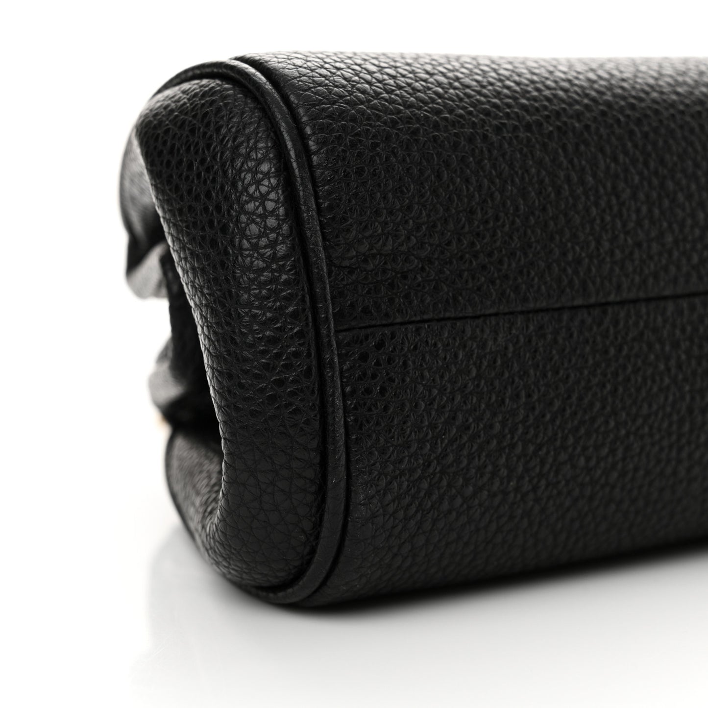 Calfskin Small Gancini Crossbody Black