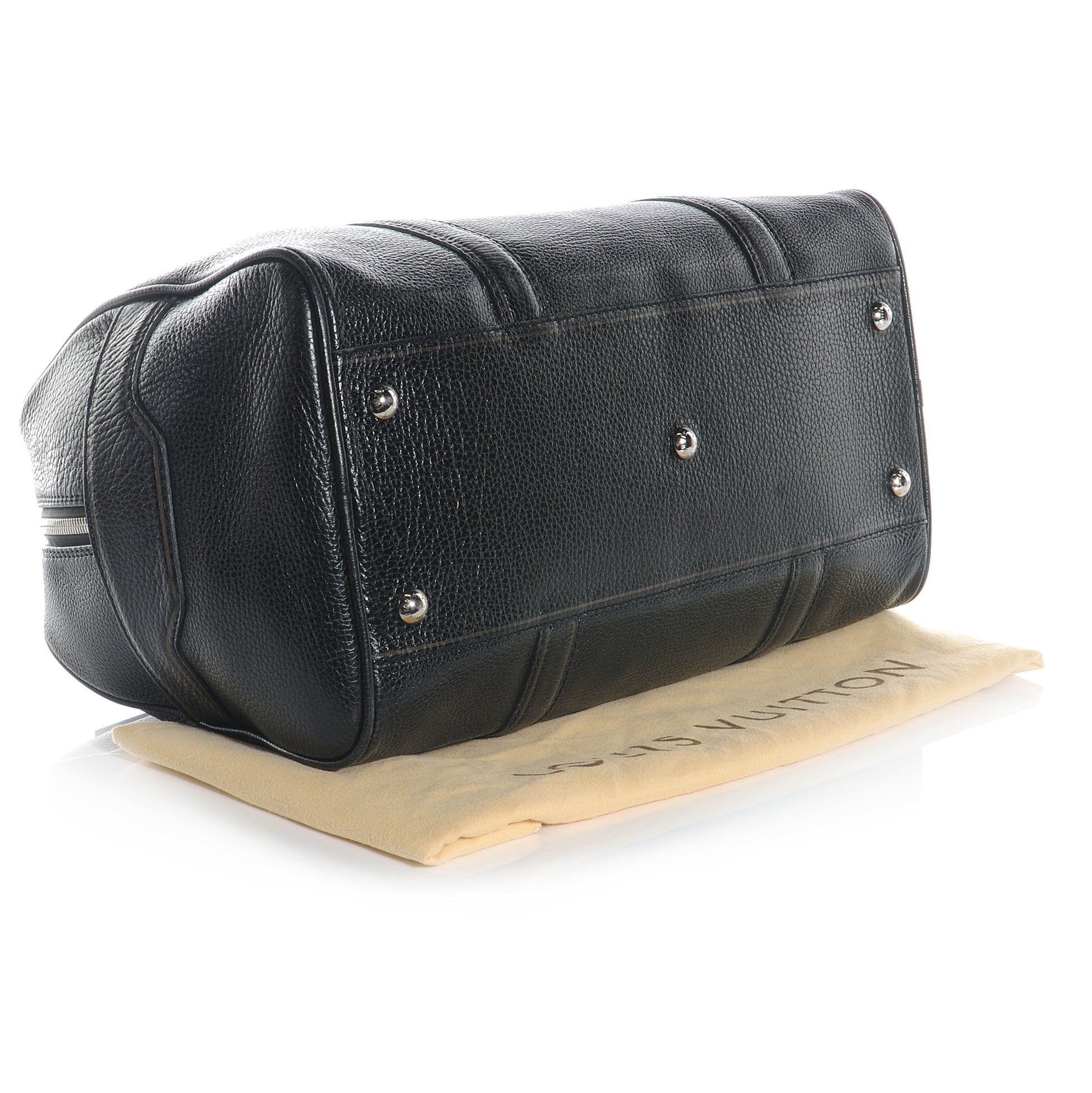 Louis Vuitton Tobago Calfskin Carryall Black 4 of 7
