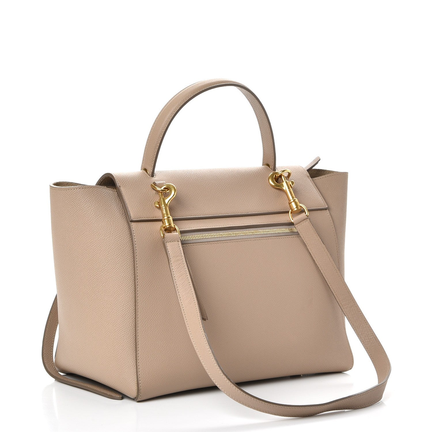 Celine Grained Calfskin Mini Belt Bag Light Taupe 3 of 11
