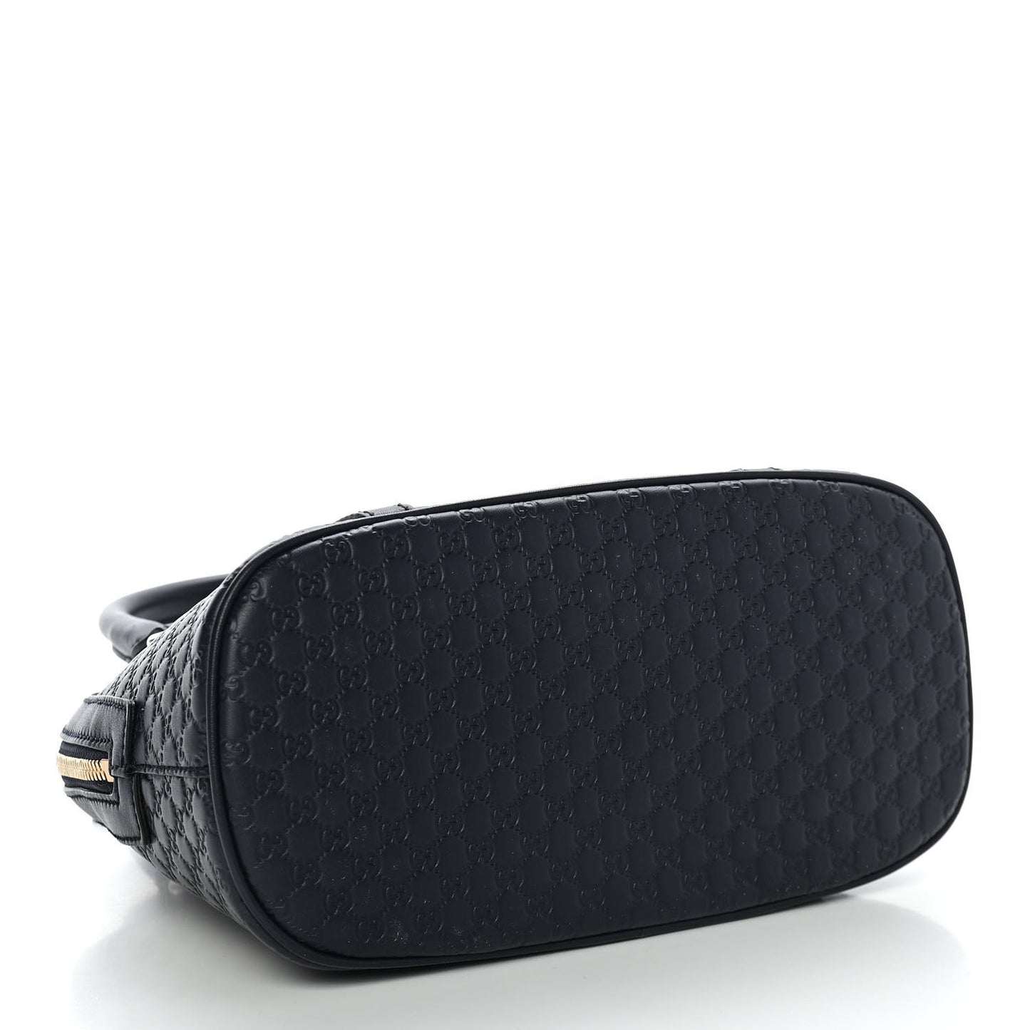 Soft Microguccissima Mini Dome Bag Blue
