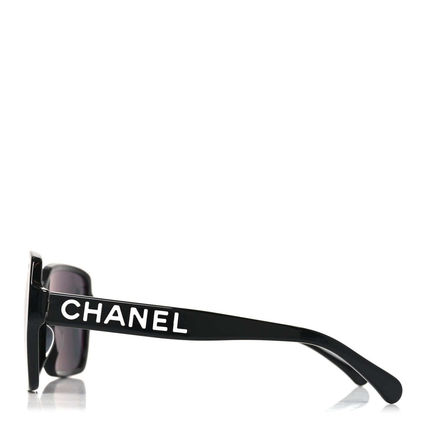 Acetate Square Sunglasses 5408-A Black