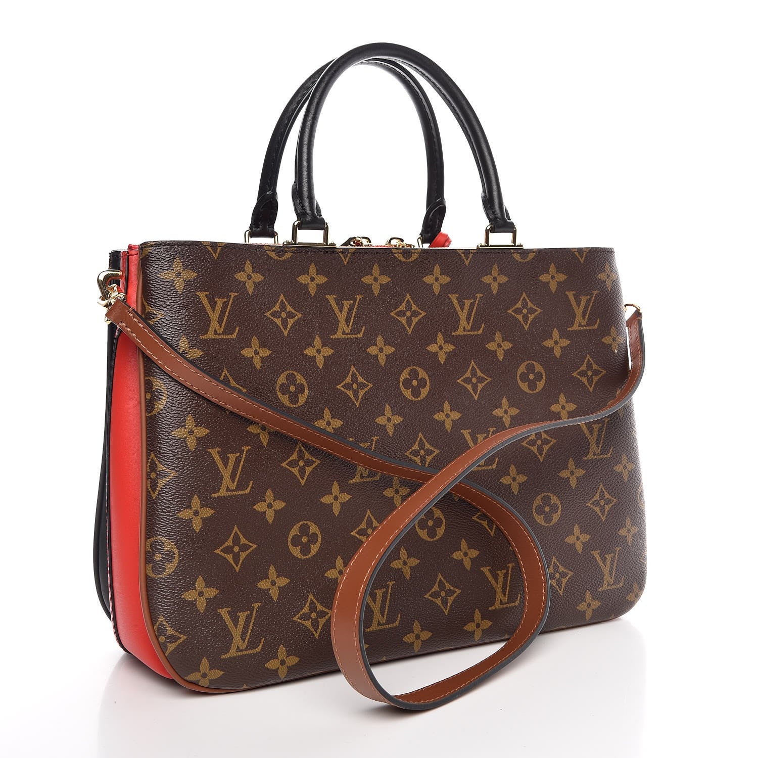 Louis Vuitton Monogram Millefeuille Black Rouge 4 of 9