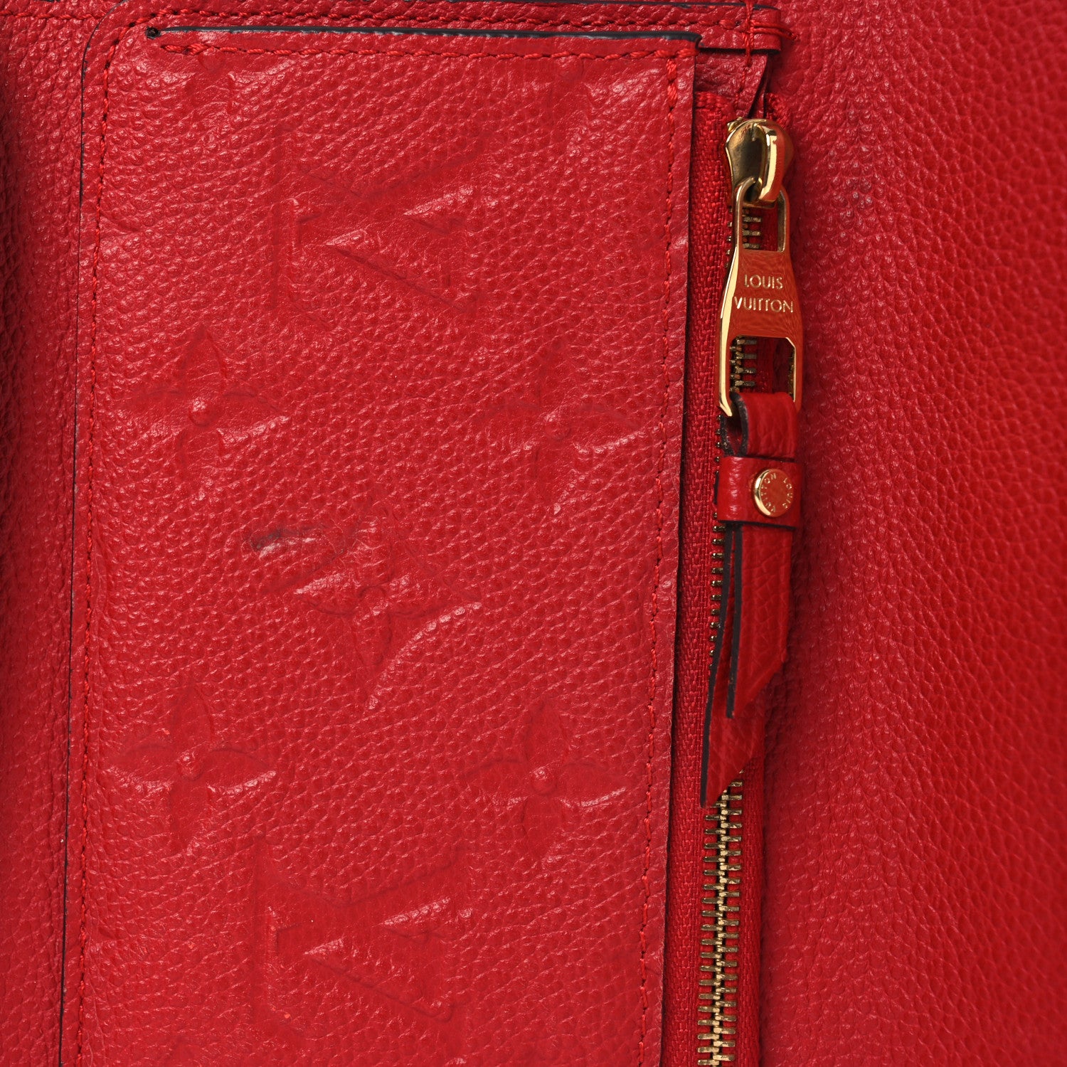 Louis Vuitton Empreinte Compact Curieuse Wallet Cherry 7 of 9