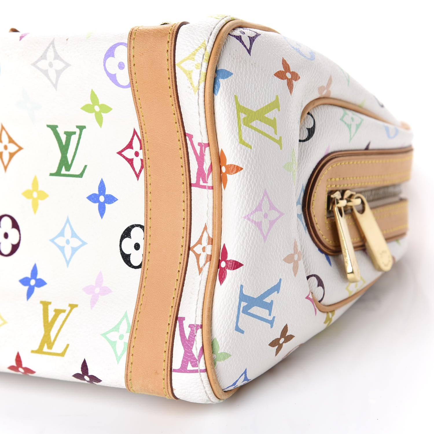 Louis Vuitton Monogram Multicolor Priscilla White 7 of 16