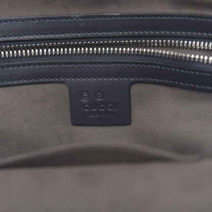 Gucci GG Supreme Monogram Blooms Small Day Backpack Blue 5 of 9