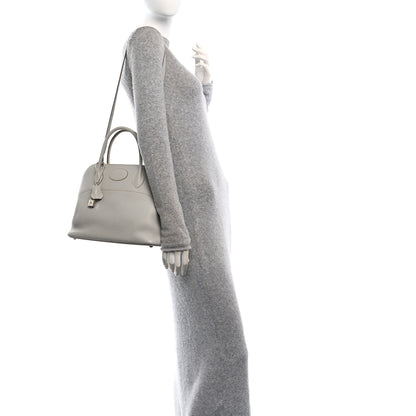 Hermes Taurillon Clemence Bolide 31 Gris Perle 2 of 12