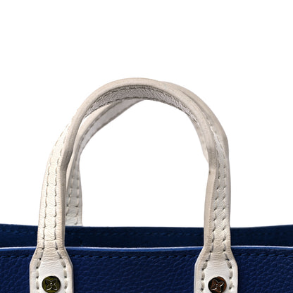 Louis Vuitton Calfskin Everyday LV Sac Plat XS Blue 12 of 12