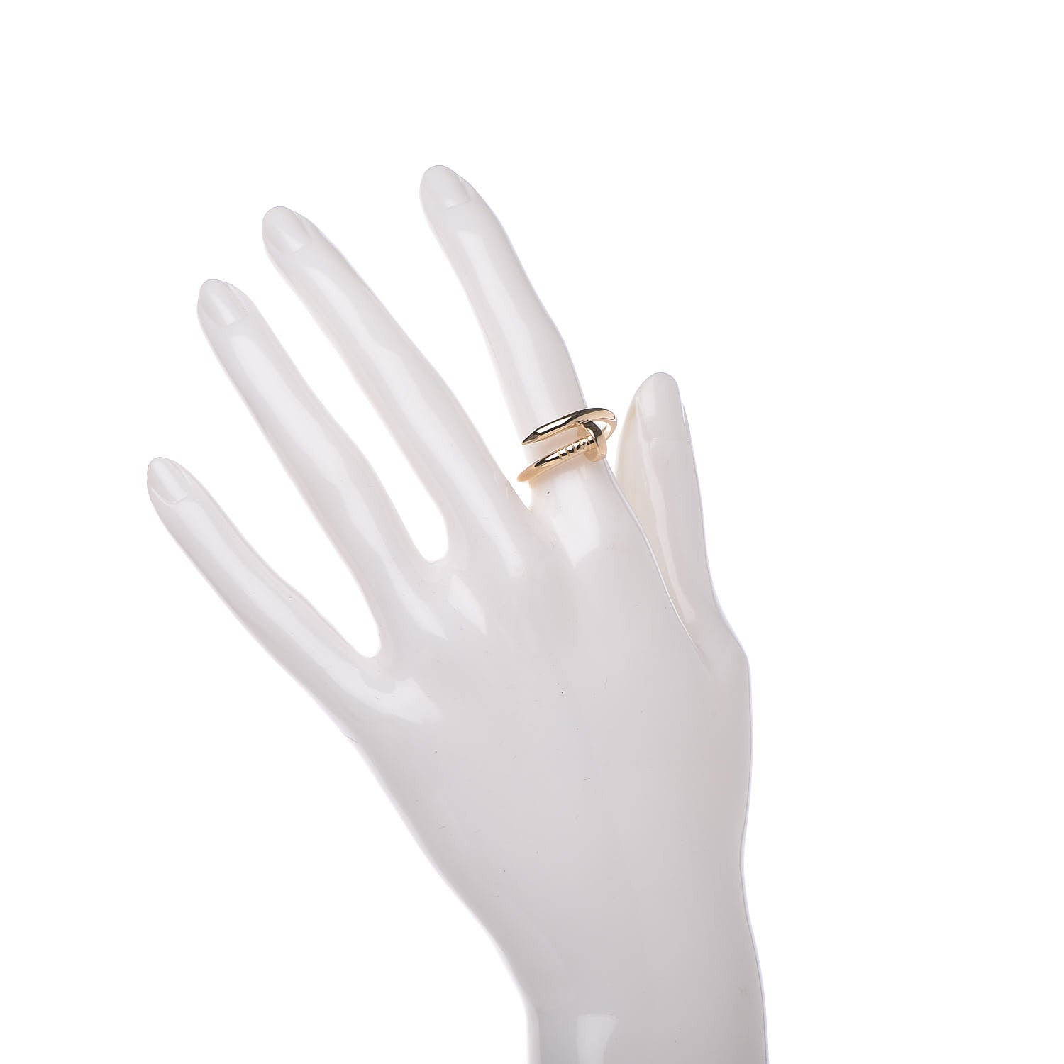 Cartier 18K Yellow Gold Juste Un Clou Ring 54 6.75 2 of 8