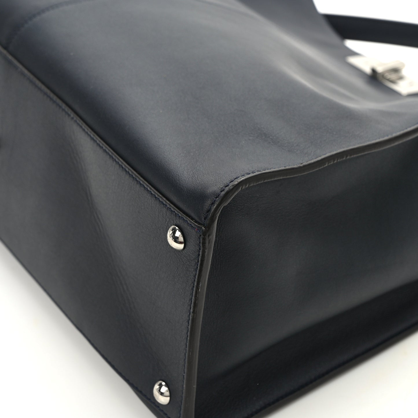 Vitello Seta Century Large Peekaboo X-Lite Black Notte Flamingo