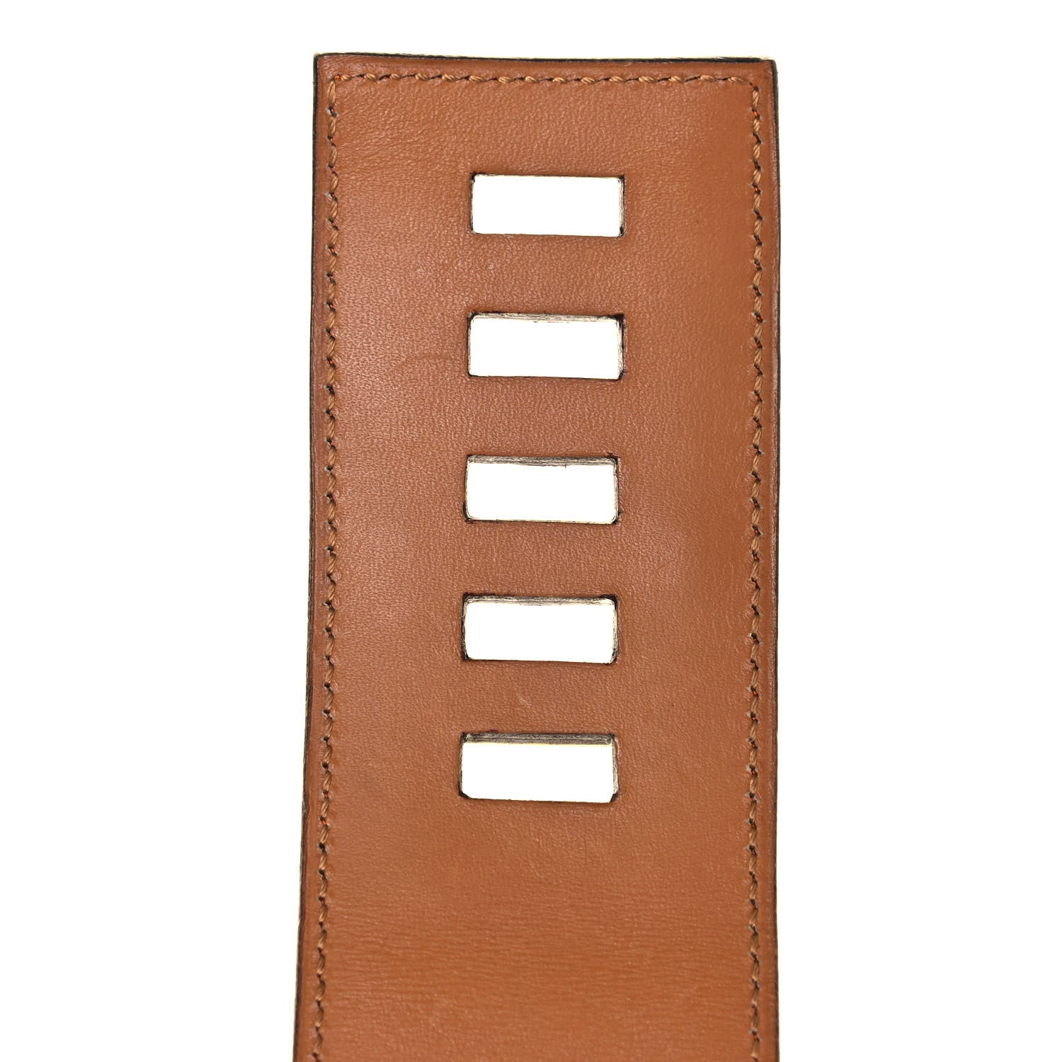 Hermes Pecari Collier De Chien CDC Belt 80 Orange 9 of 9