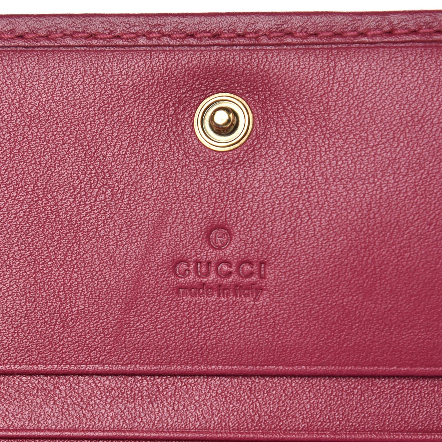 Velvet Matelasse Pearl Love Embroidered GG Marmont Card Case Wallet Light Raspberry Rose
