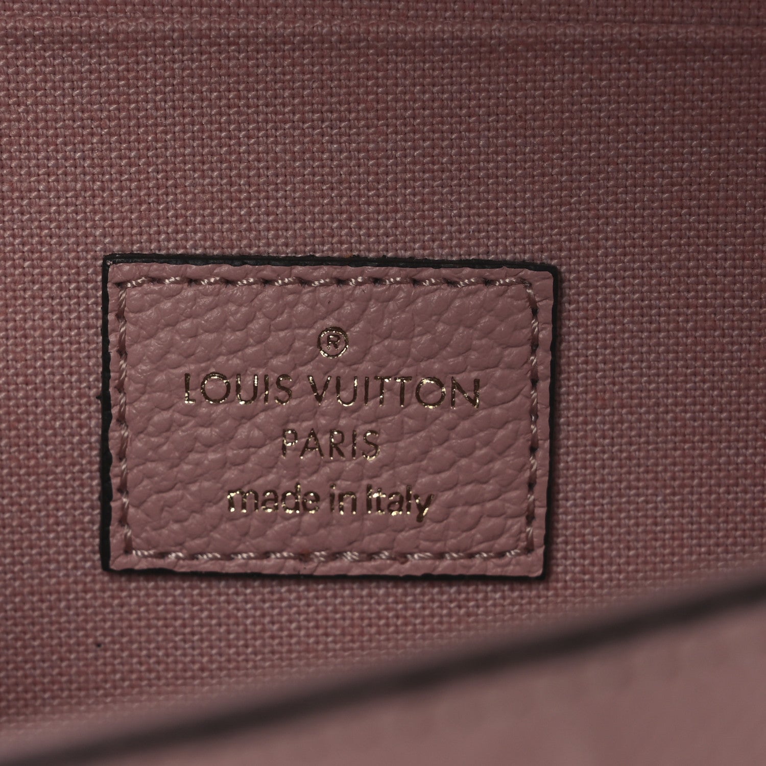 Louis Vuitton Empreinte Pochette Felicie Chain Wallet Rose Poudre 7 of 10