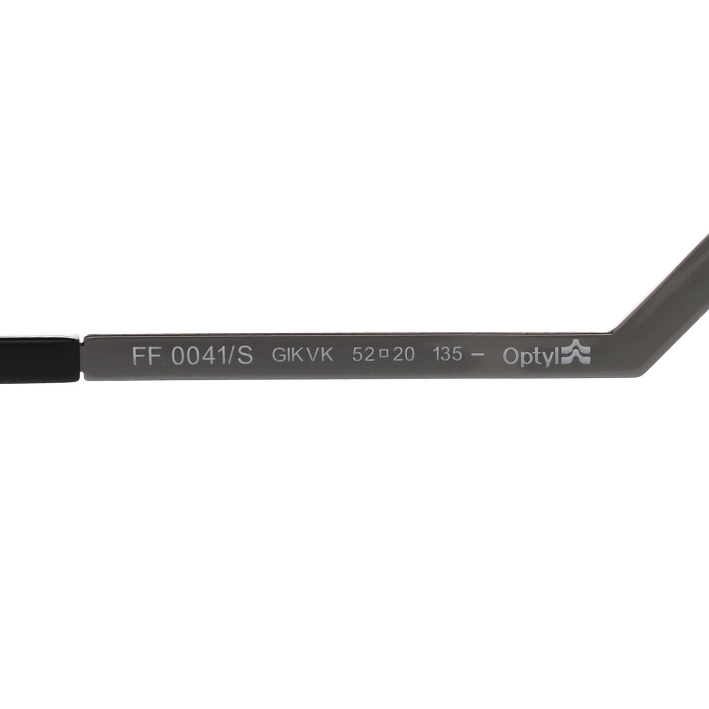 Iridia Cat Eye Sunglasses FF 0041/S Light Black