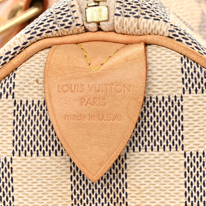 Louis Vuitton Damier Azur Speedy 25 6 of 15