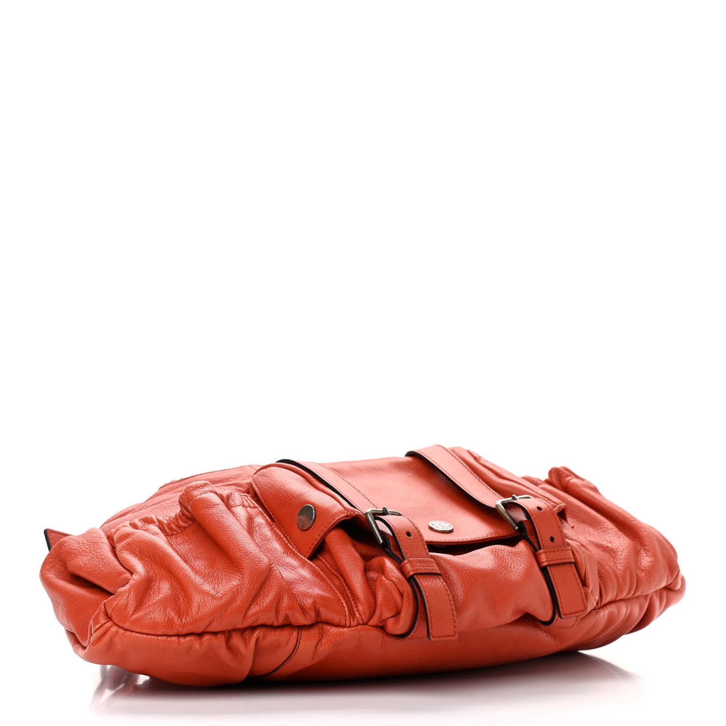 Chevre Mala Mala Horn Bag Orange