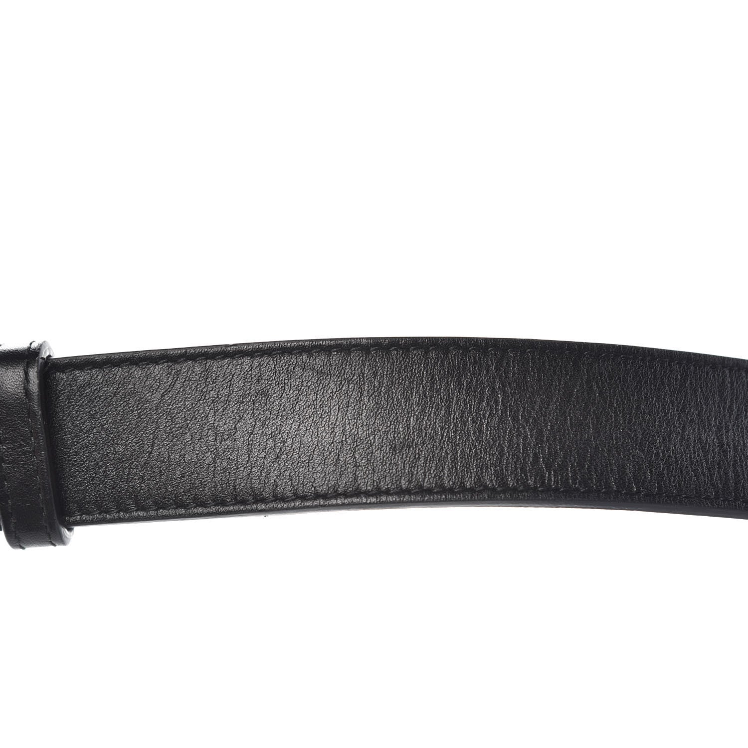 Gucci Calfskin Matelasse GG Marmont Belt Bag 85 34 Black 11 of 12