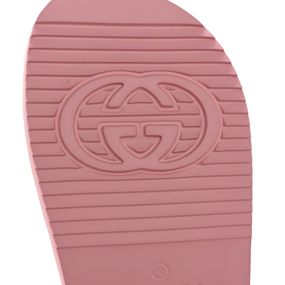 Gucci Rubber Mini Double G Womens Isla Dad Sandals 35 Wild Rose 7 of 11