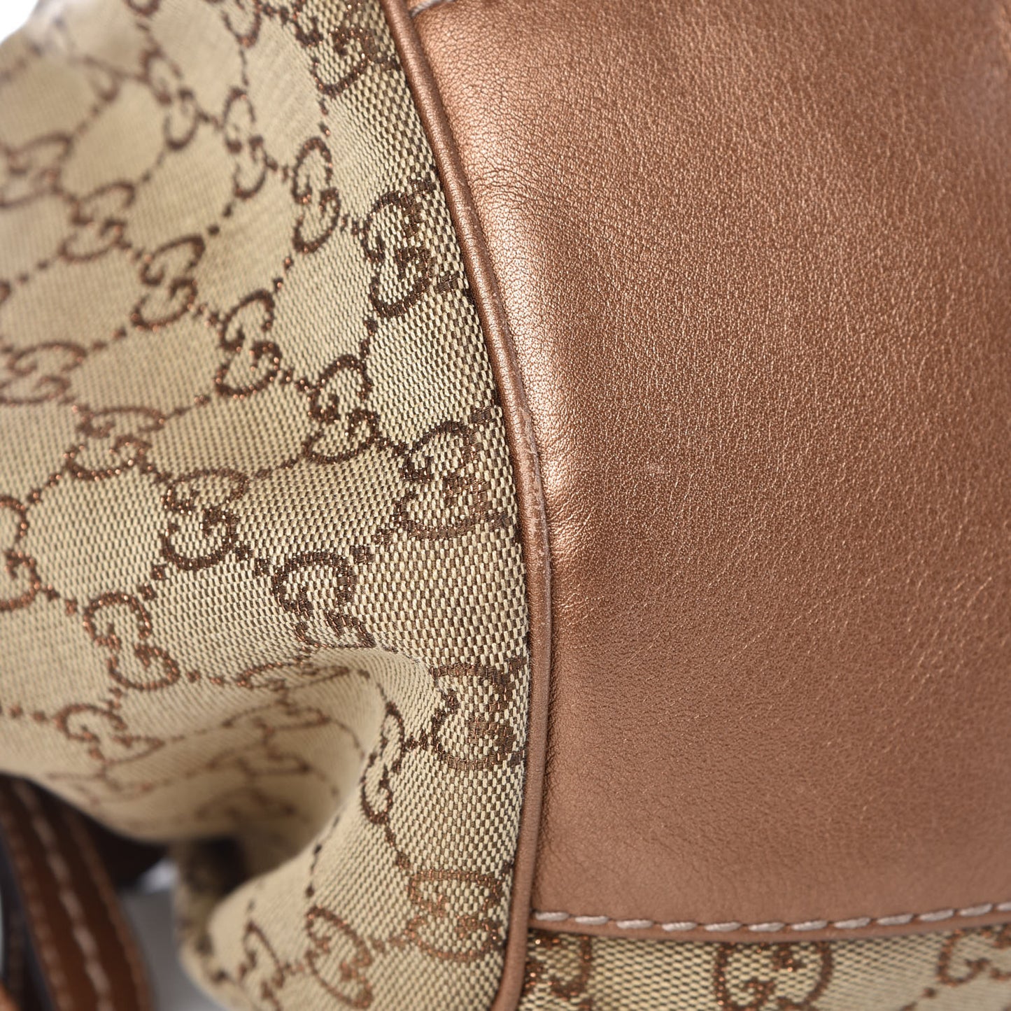 Monogram Medium Sukey Boston Bronze
