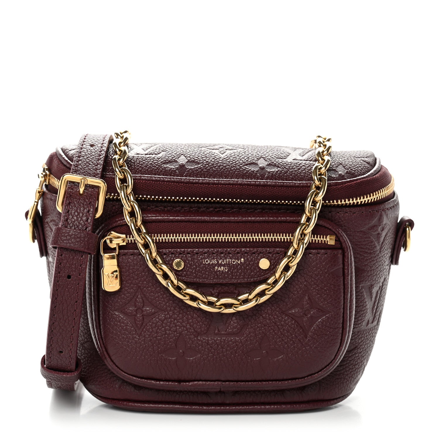 Louis Vuitton Empreinte Mini Bumbag Grenat 1 of 10