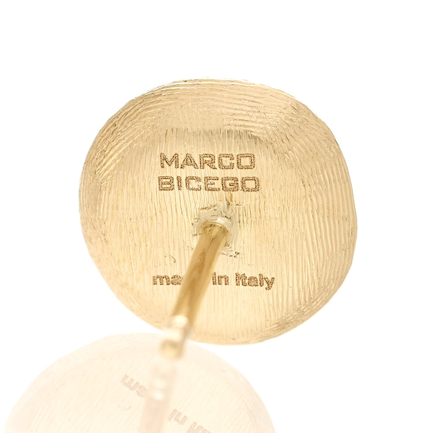 Marco Bicego 18K Yellow Gold Diamond Jaipur Earrings 4 of 6