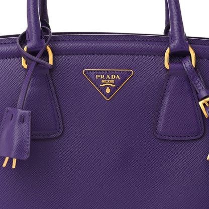 Prada Saffiano Lux Parabole Tote Viola 8 of 10