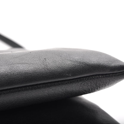 Celine Lambskin Large Trio Crossbody Bag Black 11 of 11