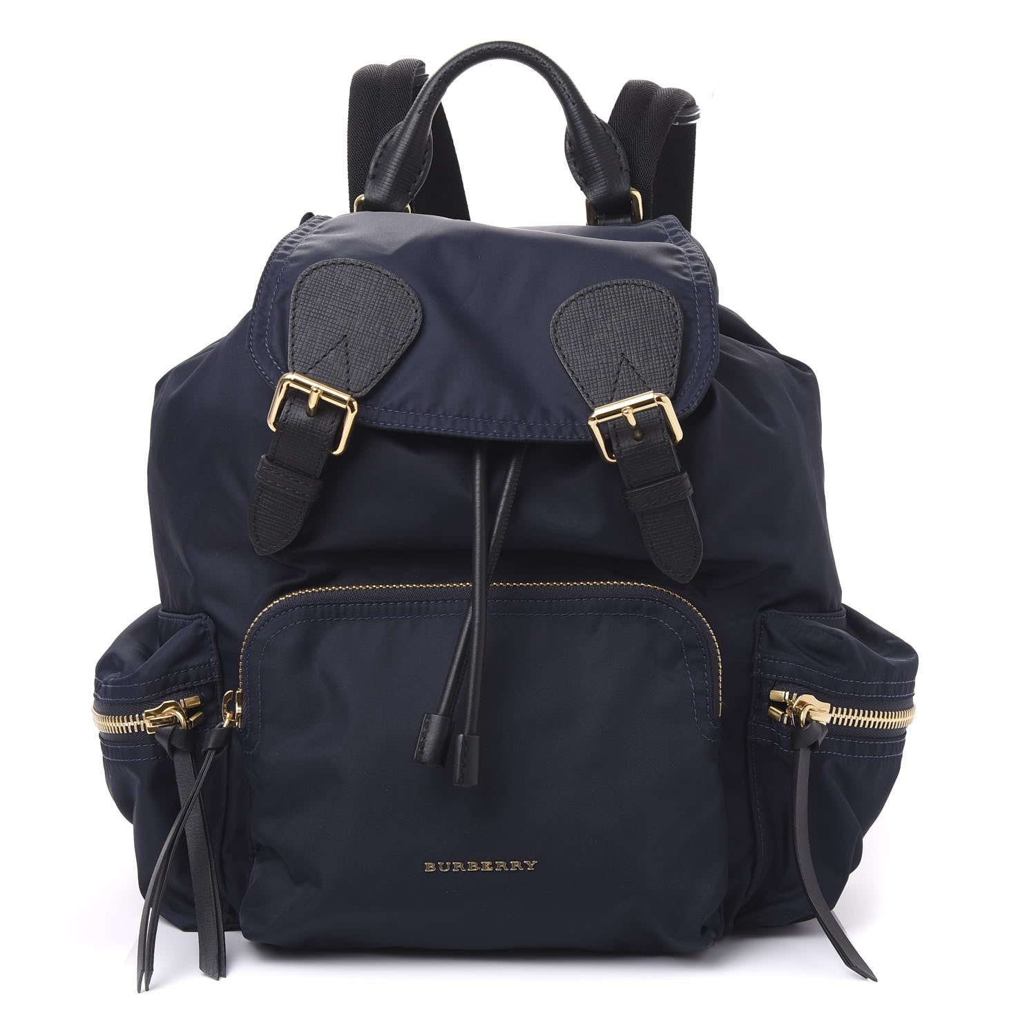 Burberry Nylon Medium Rucksack Backpack Ink Blue 599910 – FASHIONPHILE