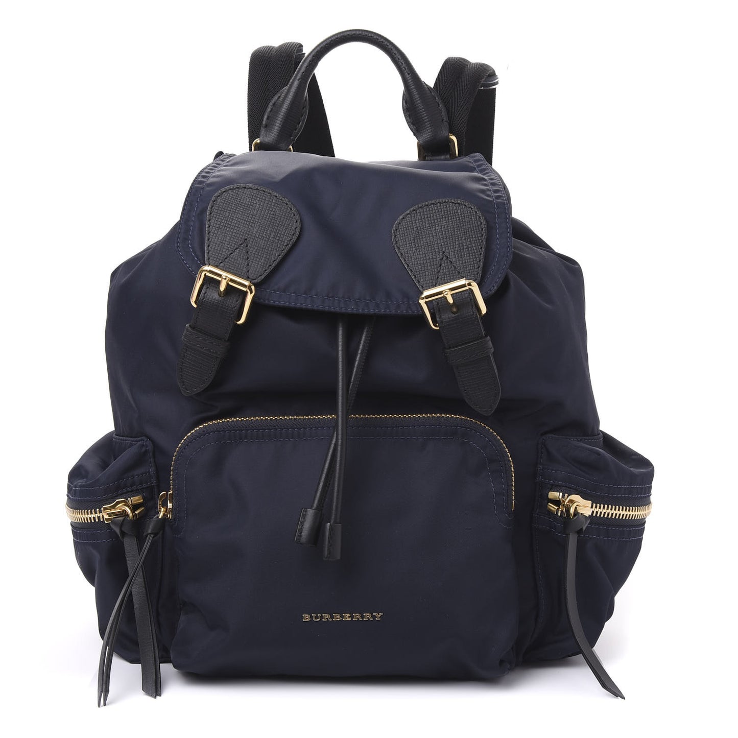 Nylon Medium Rucksack Backpack Ink Blue