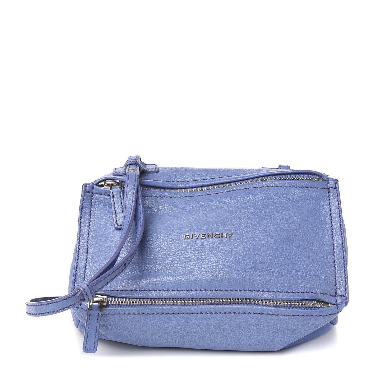 Sugar Goatskin Mini Pandora Blue