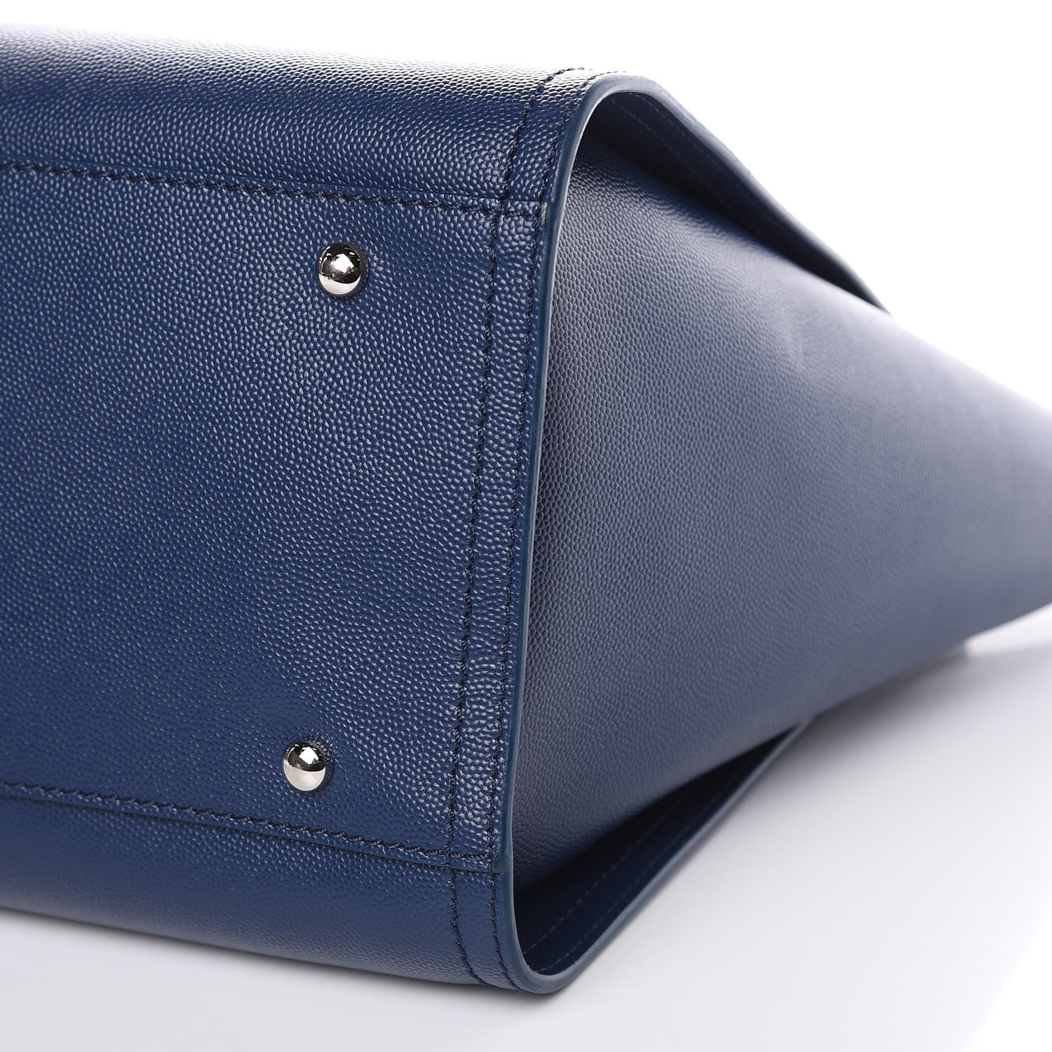 Chanel Caviar Small Studded Deauville Tote Navy 9 of 11