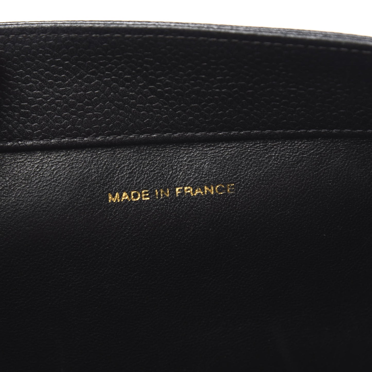 Caviar CC Shoulder Bag Black