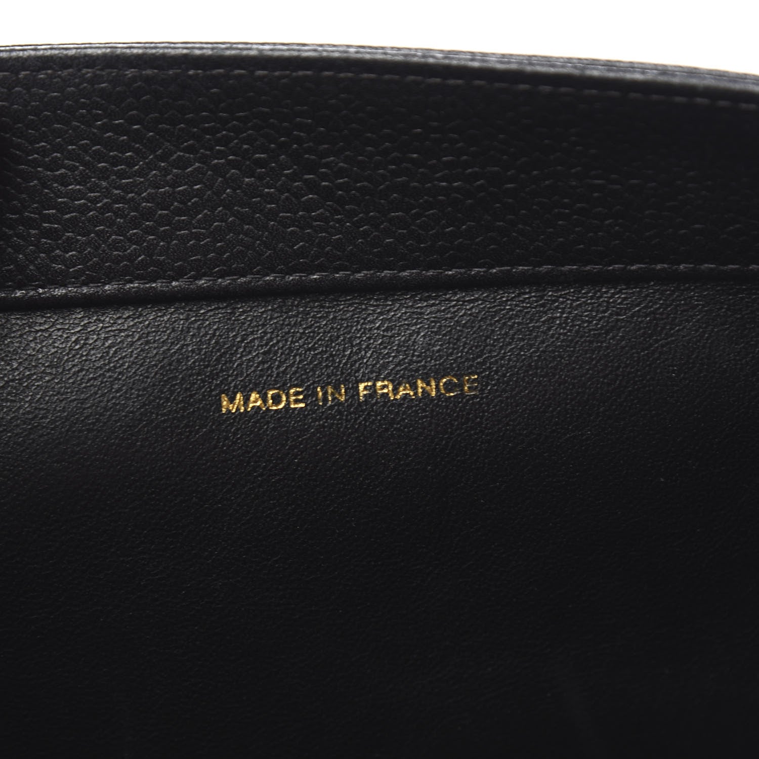 Chanel Caviar CC Shoulder Bag Black 6 of 10