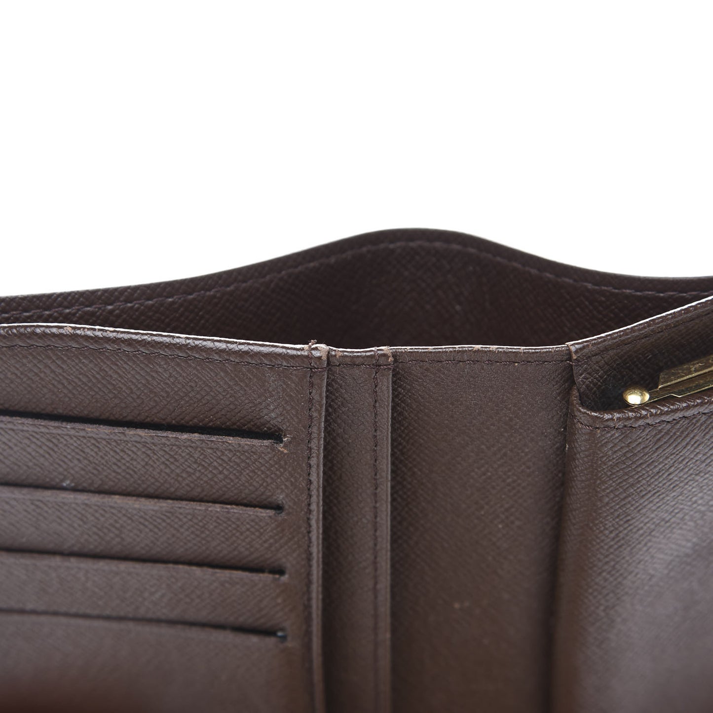 Damier Ebene French Purse Wallet