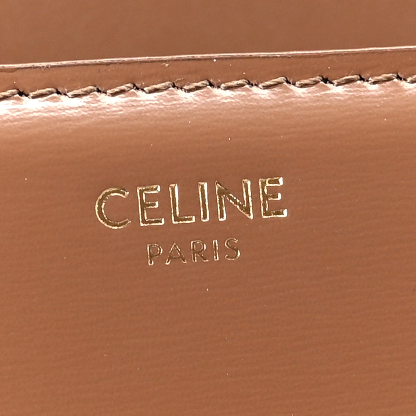 Shiny Calfskin Teen Triomphe Bronze