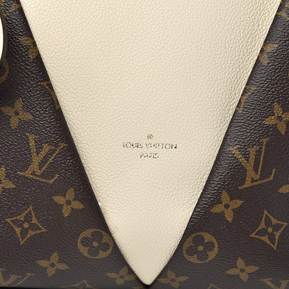 Louis Vuitton Monogram Braided V Tote MM Creme 10 of 10