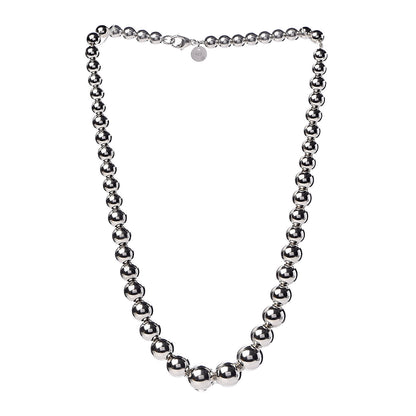Tiffany Sterling Silver HardWear Graduated Ball Necklace 3 of 6