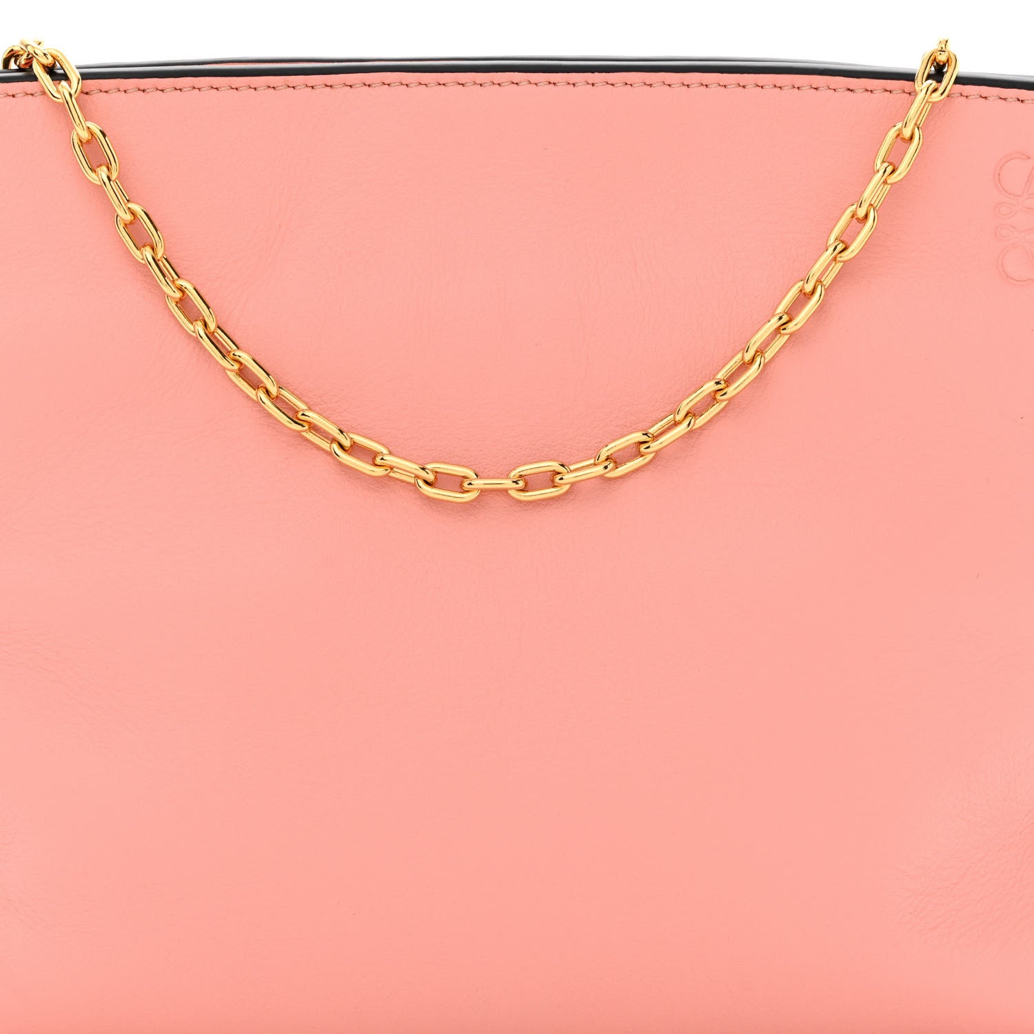 Loewe Calfskin Nano Flamenco Knot Clutch Warm Blossom 8 of 10