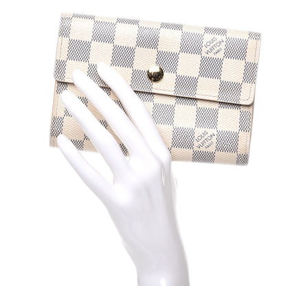 Louis Vuitton Damier Azur Alexandra Wallet 2 of 8