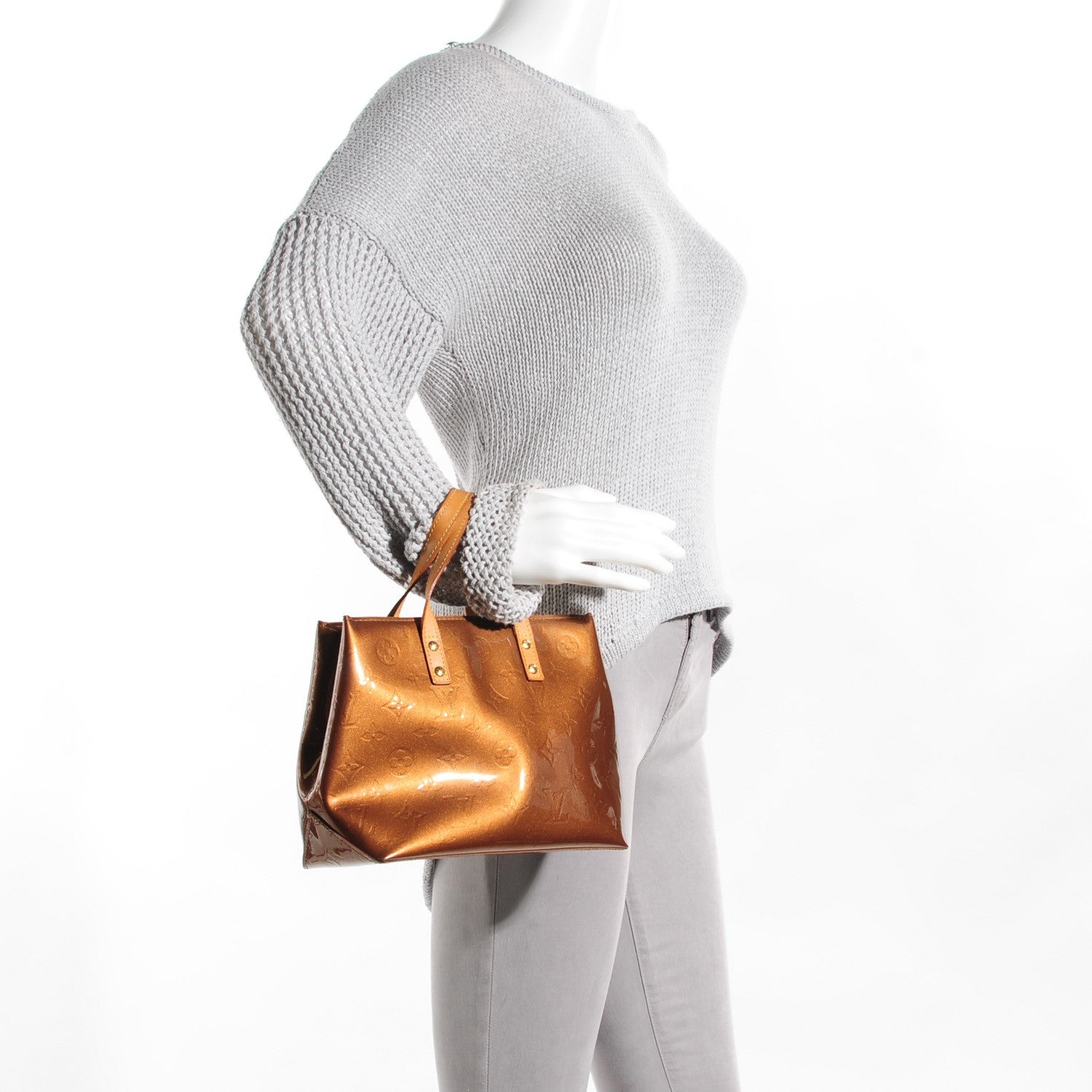 Louis Vuitton Vernis Reade PM Bronze 2 of 7
