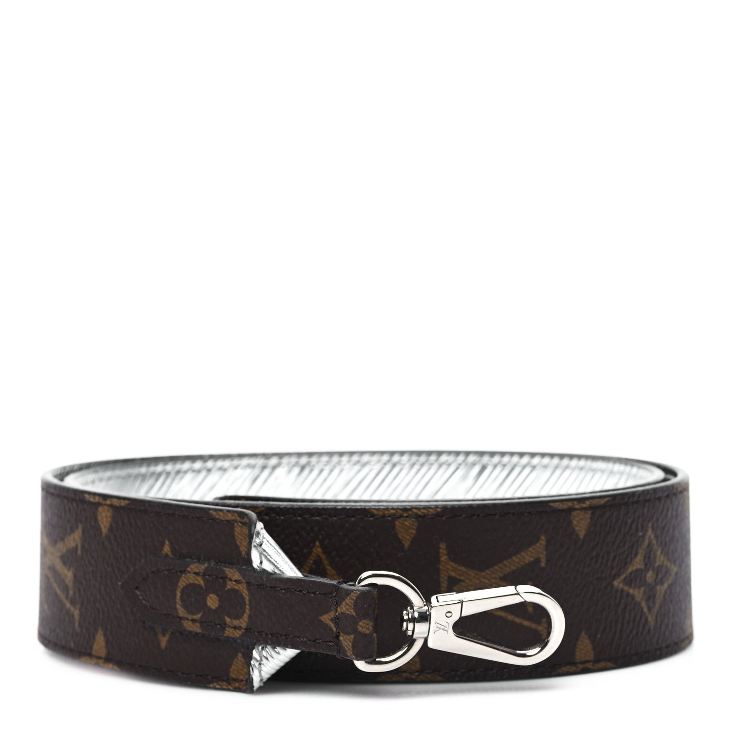 Louis Vuitton Epi Monogram Bandouliere Shoulder Strap Silver 1 of 4