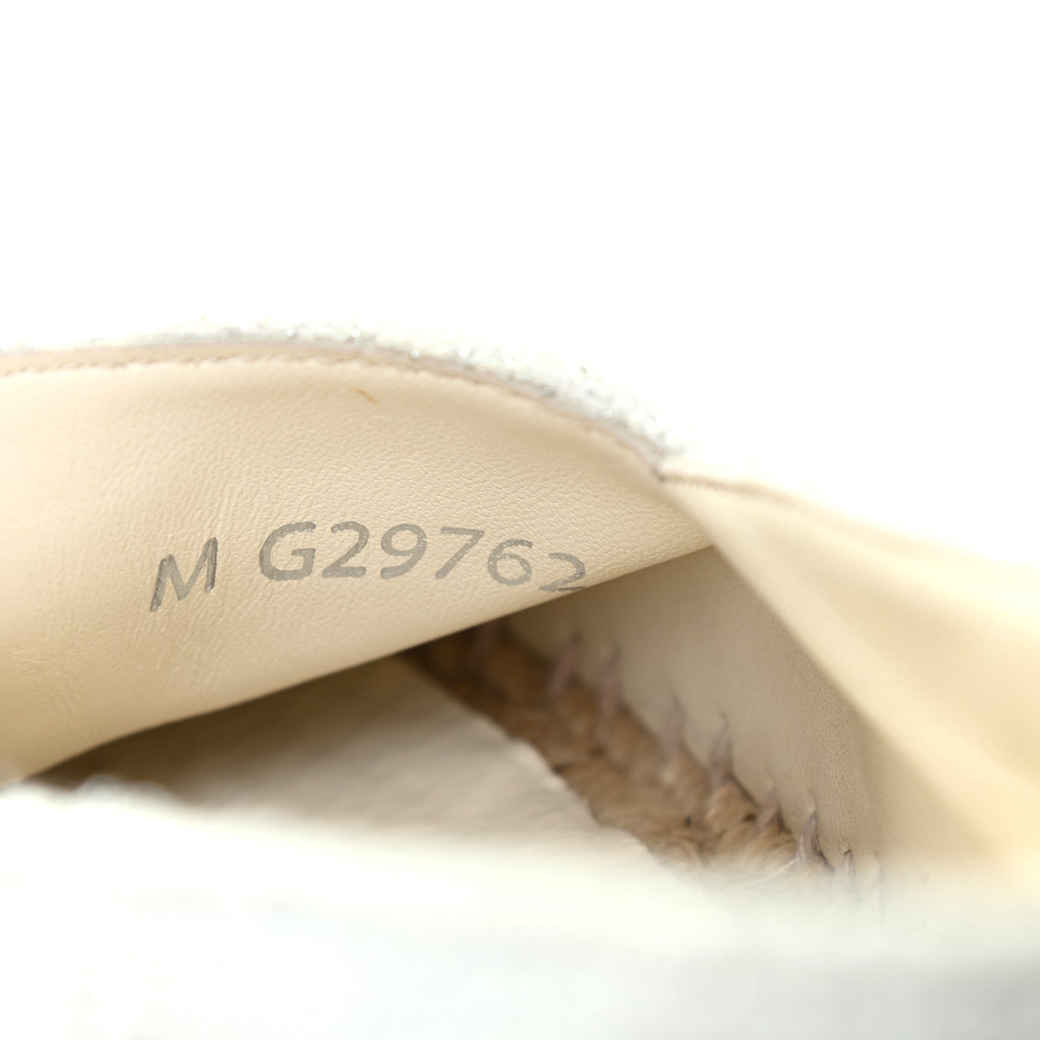 Chanel Tweed Grosgrain CC Espadrilles 38 White Black 7 of 7