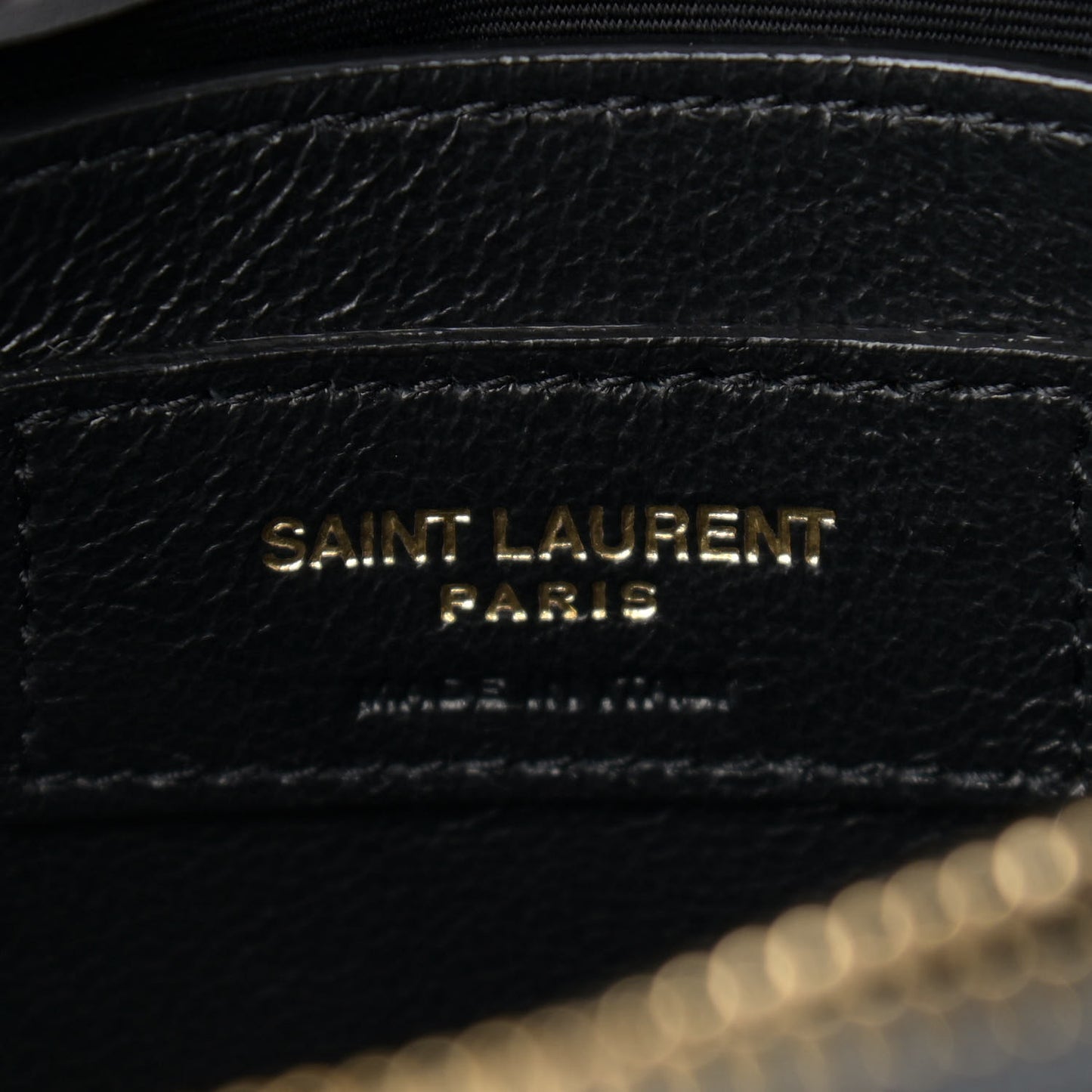Calfskin Y Quilted Monogram Small Loulou Chain Satchel Storm