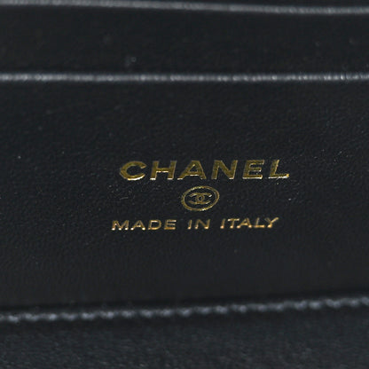 Chanel Caviar Quilted Sweetheart Vanity Case Black 8 of 10