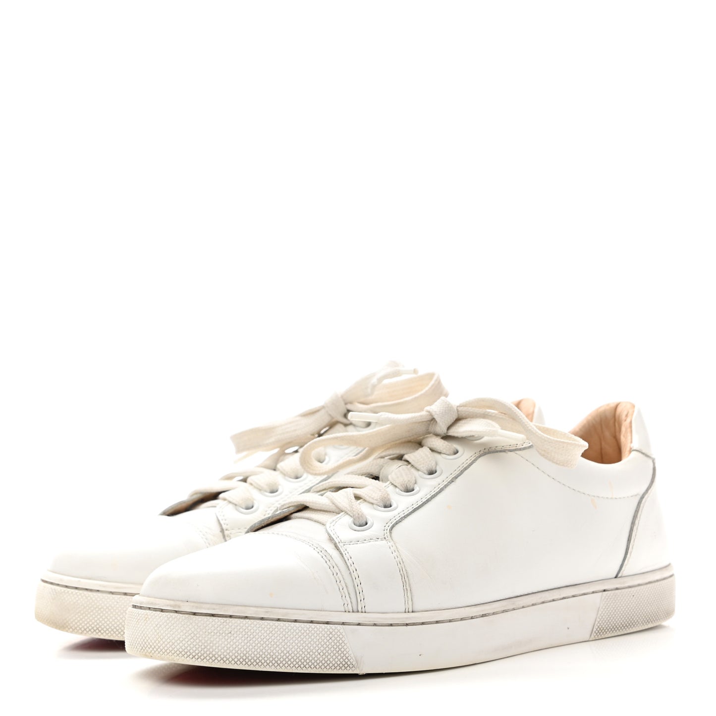Calfskin Vieira Flat Sneakers 37 White