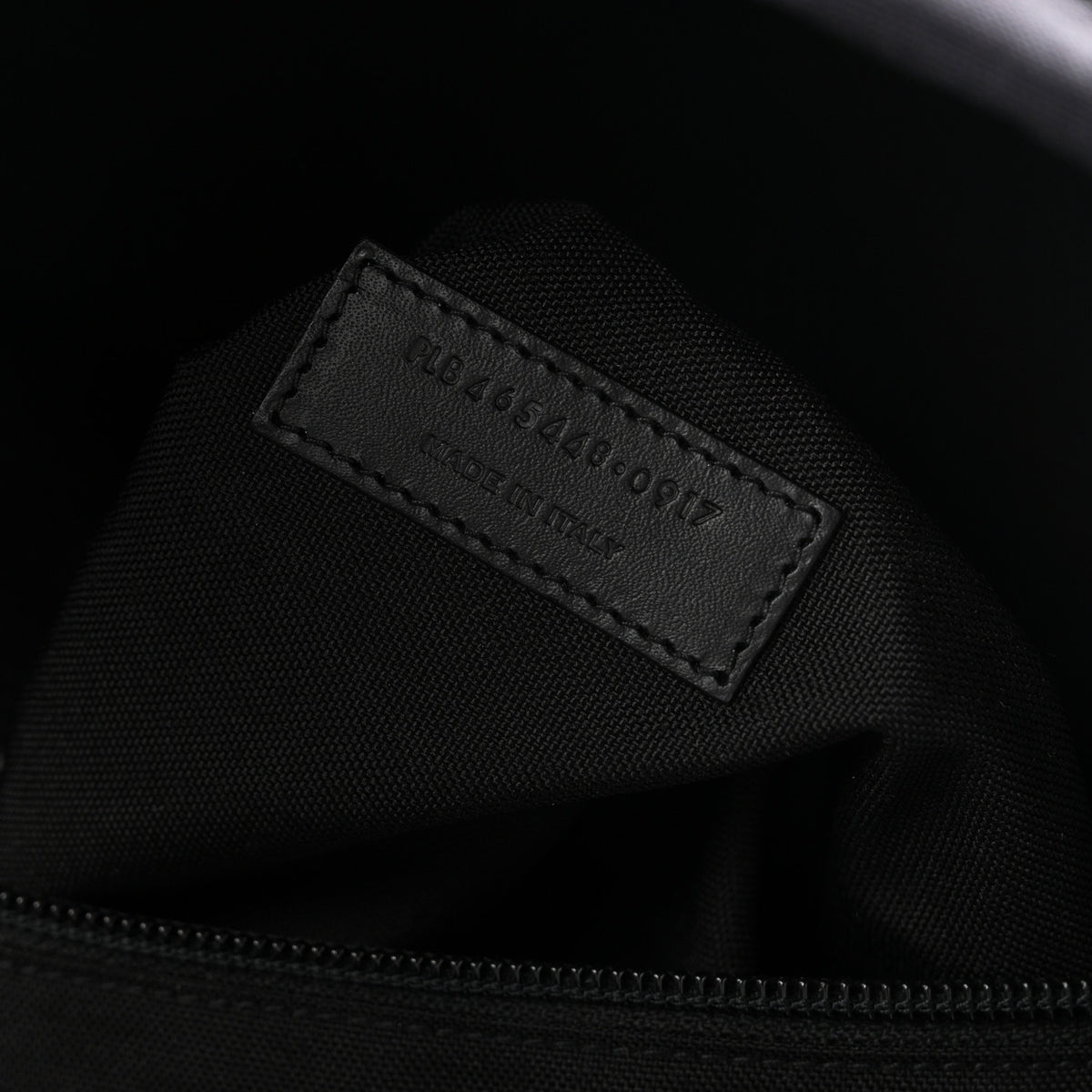 Canvas Logo City Backpack Black