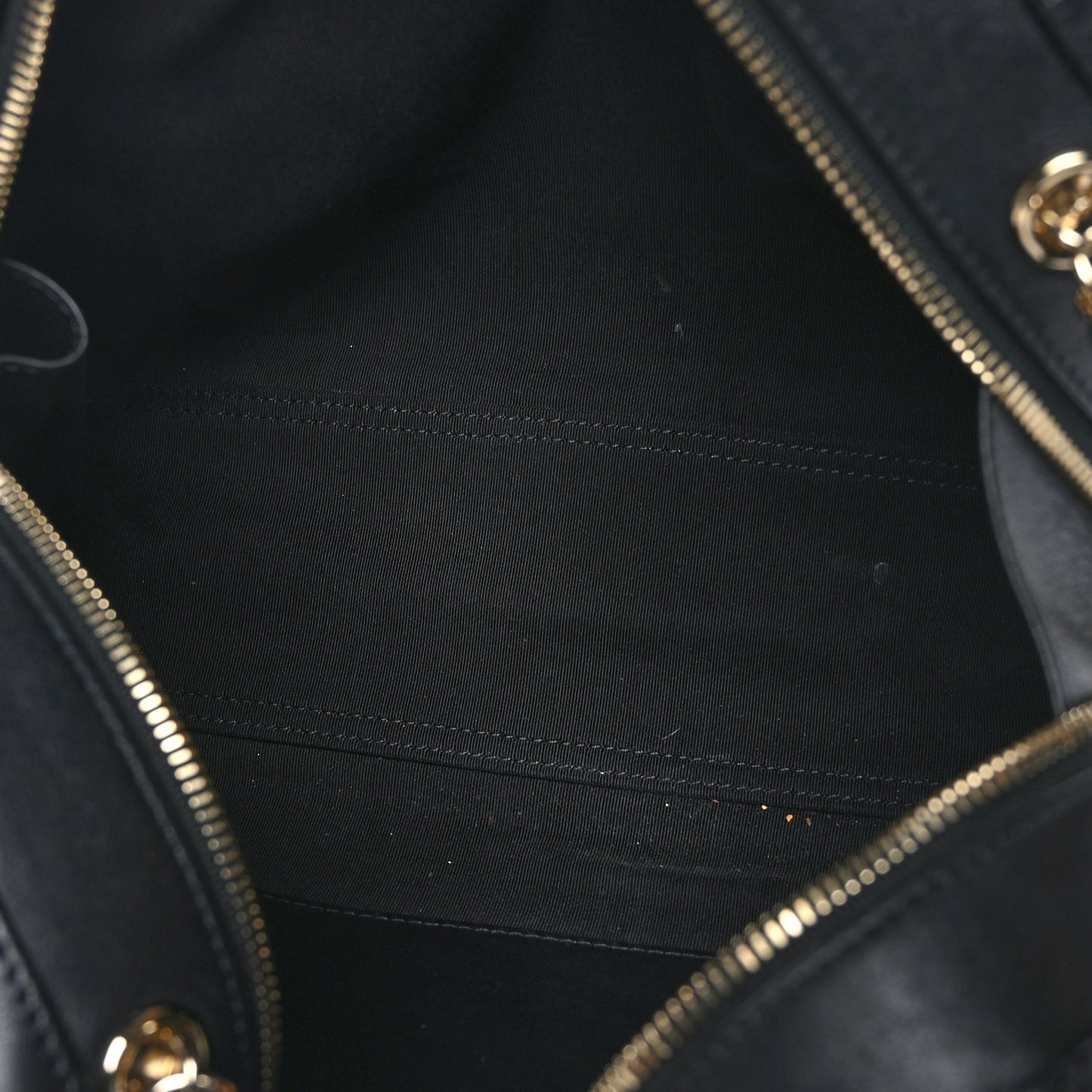 Calfskin Stitched Sleek Box Top Handle Vanity Bag Black